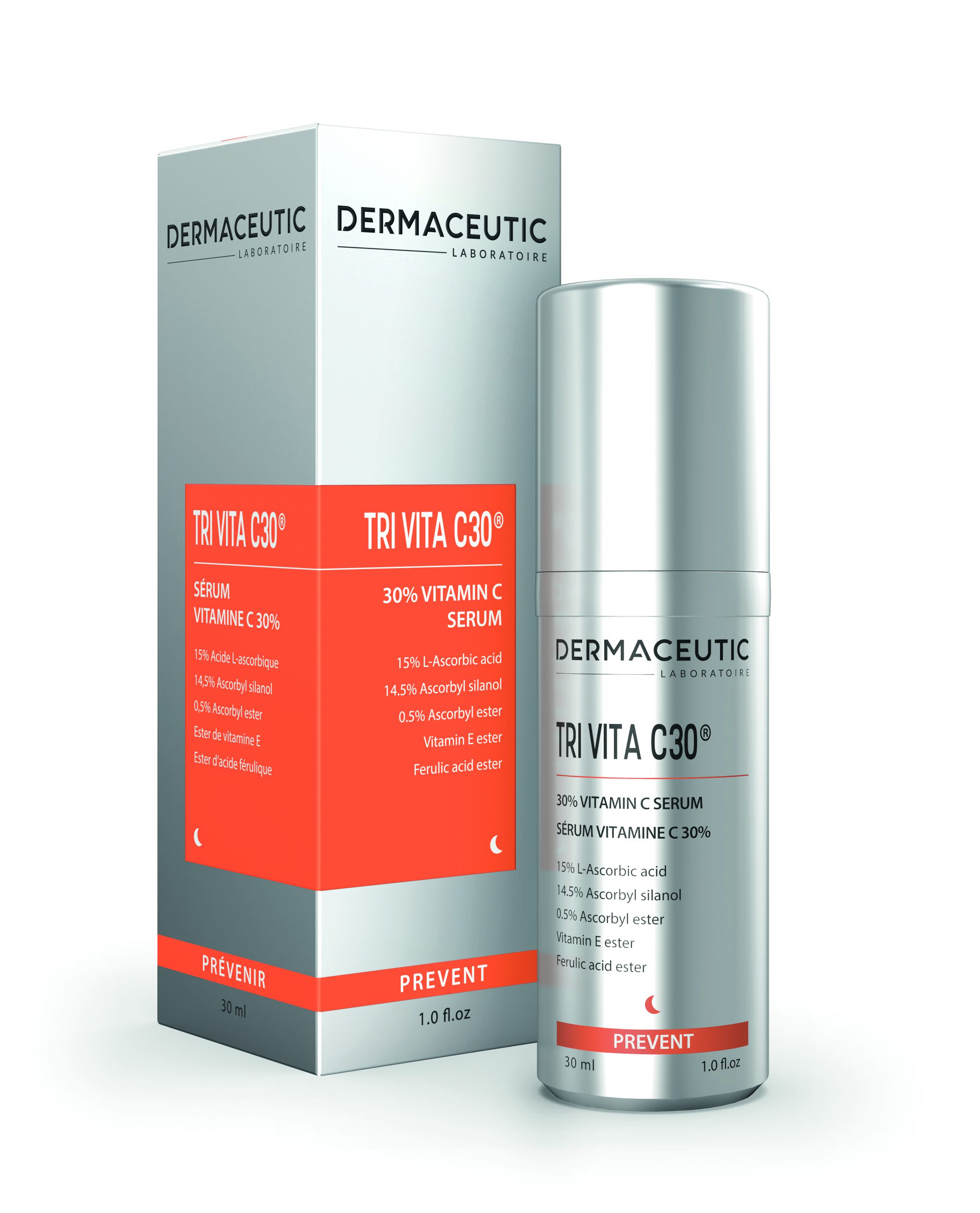 Dermaceutic serum Tri Vita C30 – Antioxidant – 30 ml